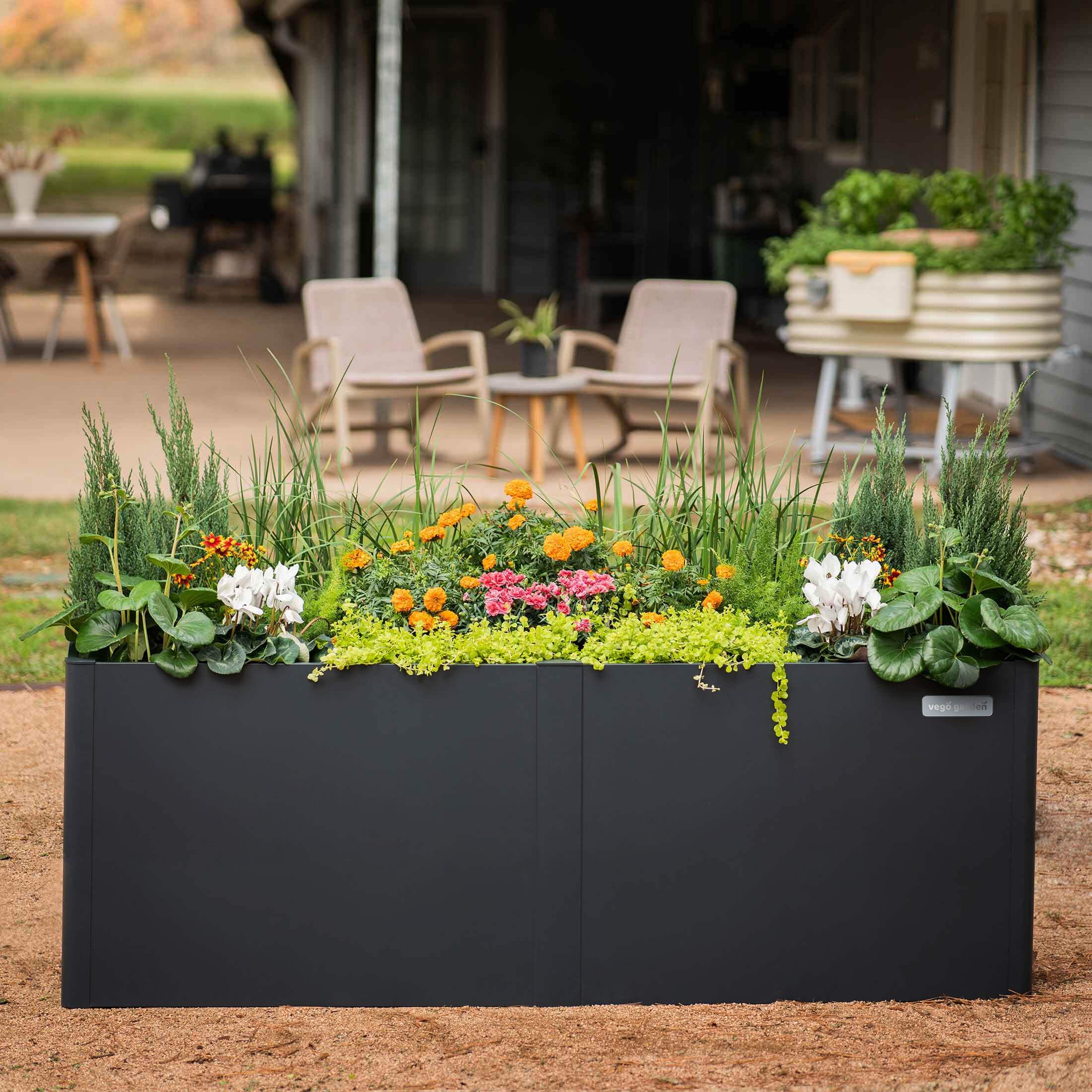32" Extra Tall Modern 42" x 83" Metal Raised Garden Bed - Image 19